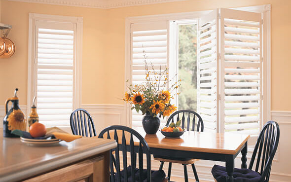 UV resistant dust repelling stain resistant durable palm beach polysatin shutters