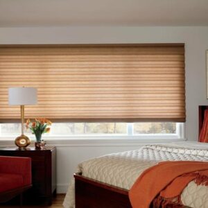 Solara® Soft Roman Shades, cozy window covering ideas inspired by the fall near Feasterville, Pennsylvania (PA)